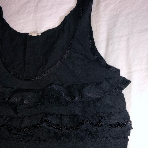 J. Crew ruffle sequin tank top XS - Picture 3 of 8
